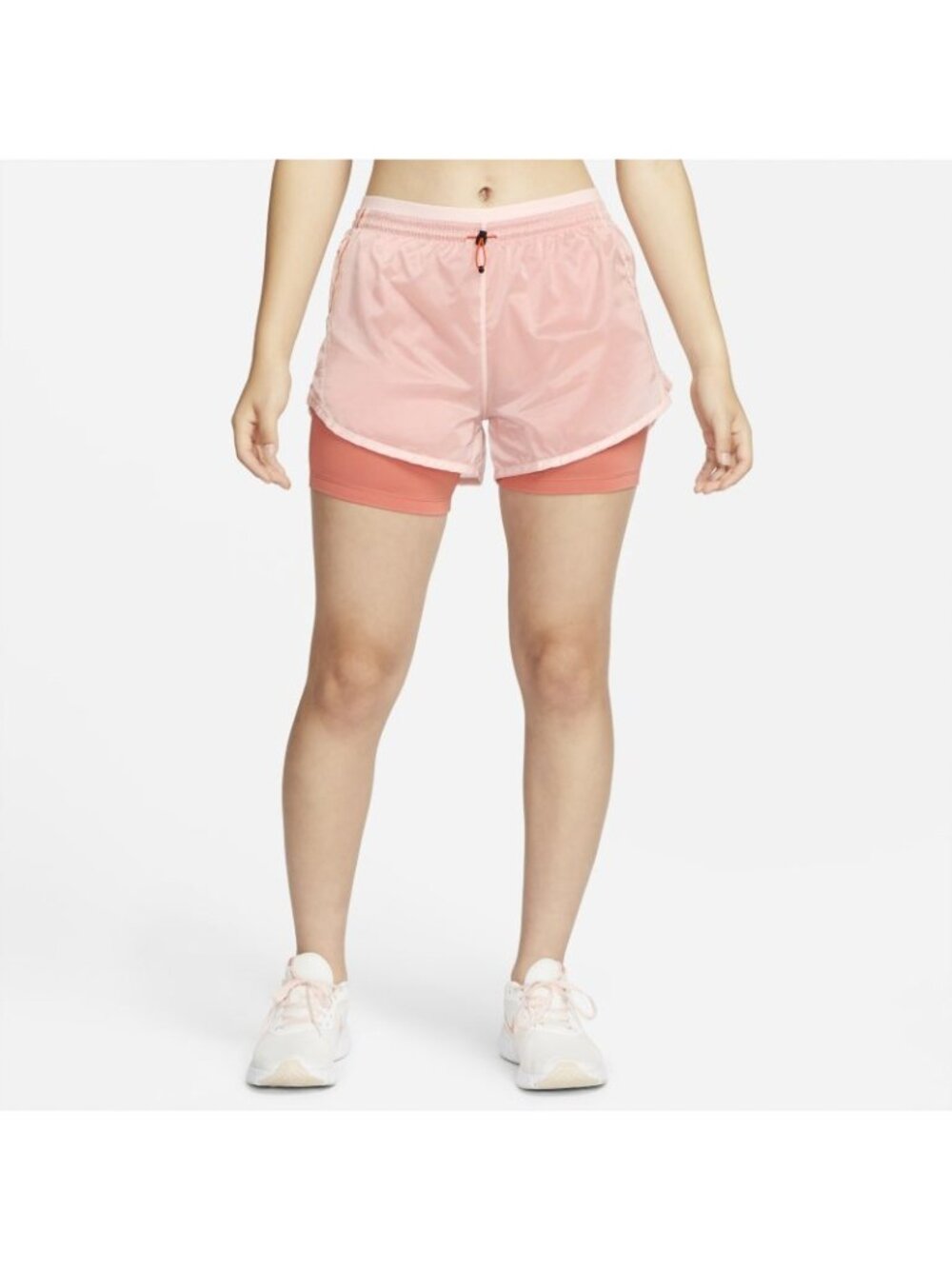 Nike Womens Icon Clash Tempo Luxe Running Shorts Pink DM7739-610 Size XS X-Small